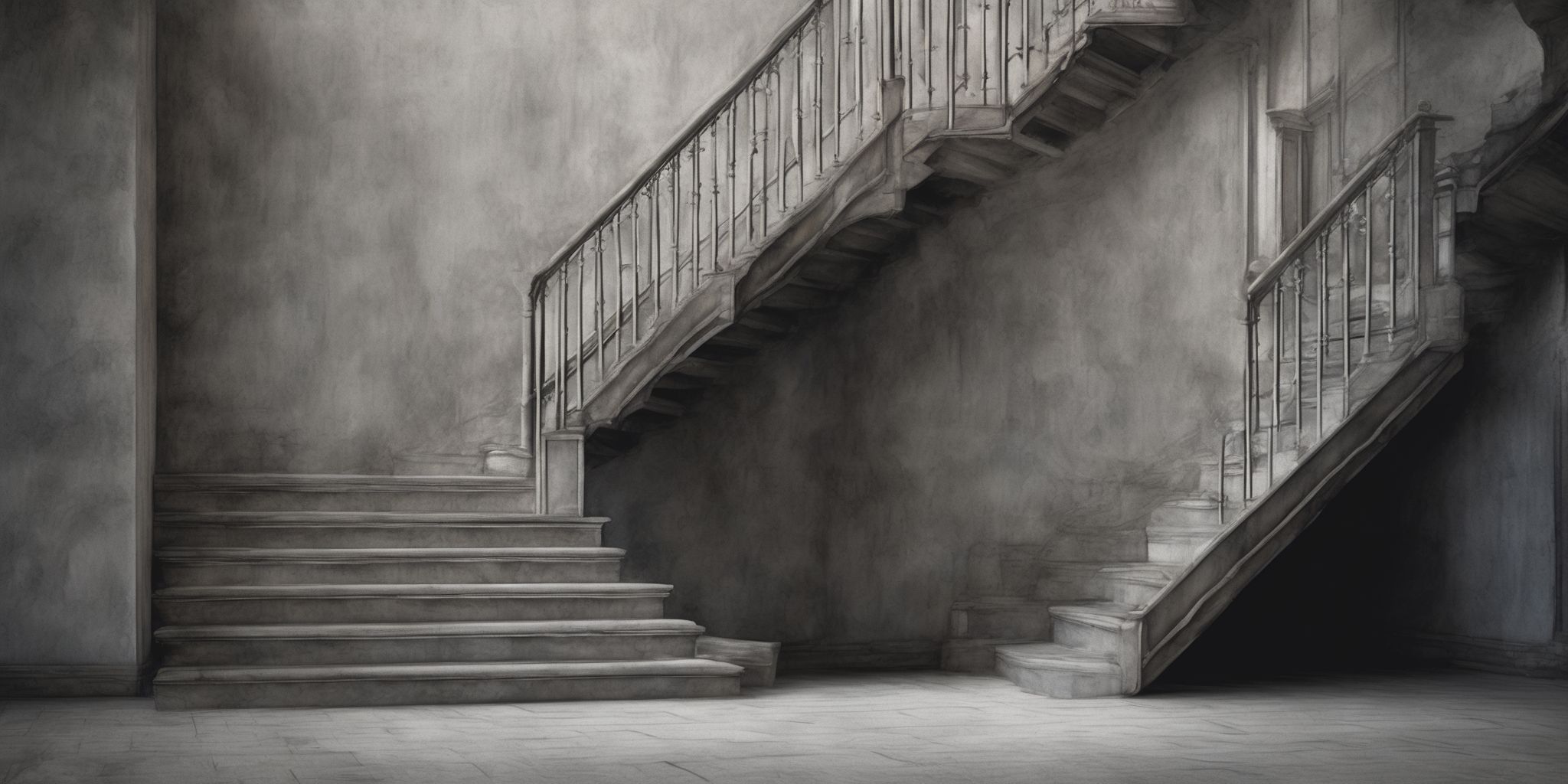 Stairs  in realistic, photographic style