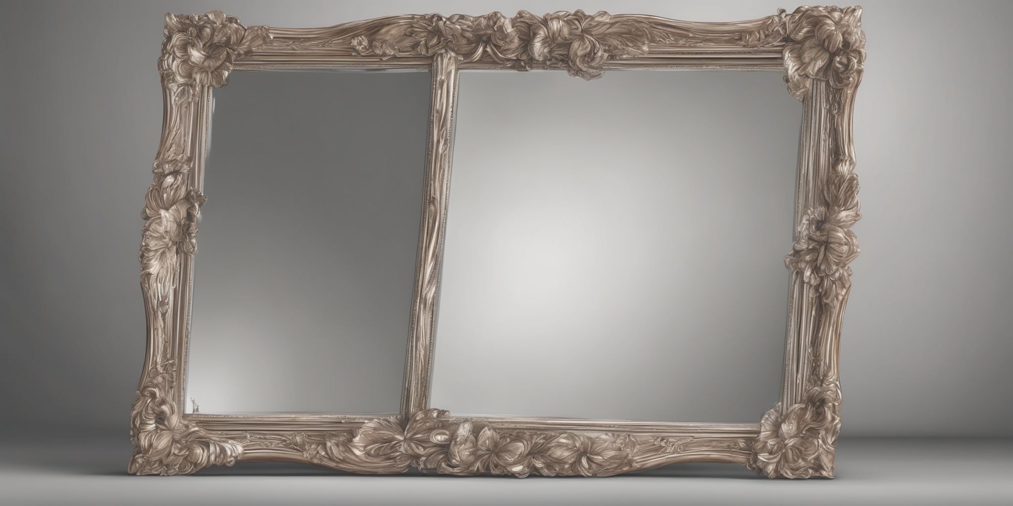 Mirror  in realistic, photographic style