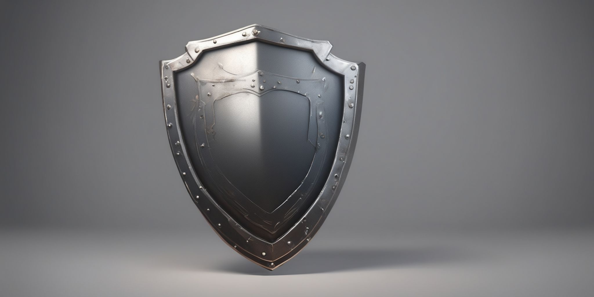 Shield  in realistic, photographic style