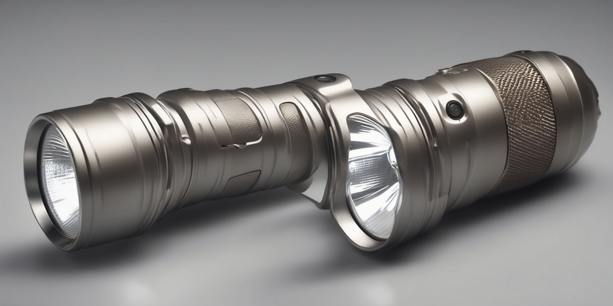 Flashlight  in realistic, photographic style