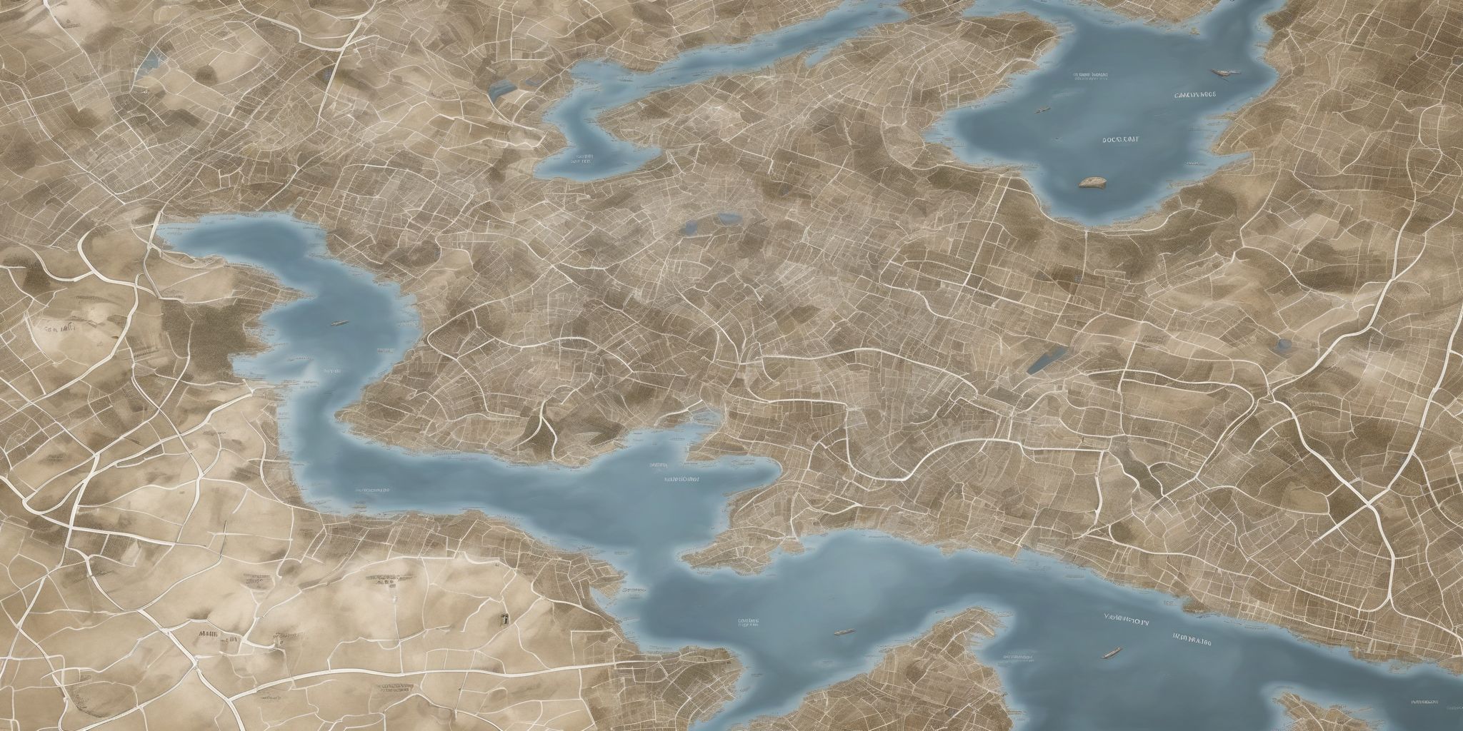 Map  in realistic, photographic style