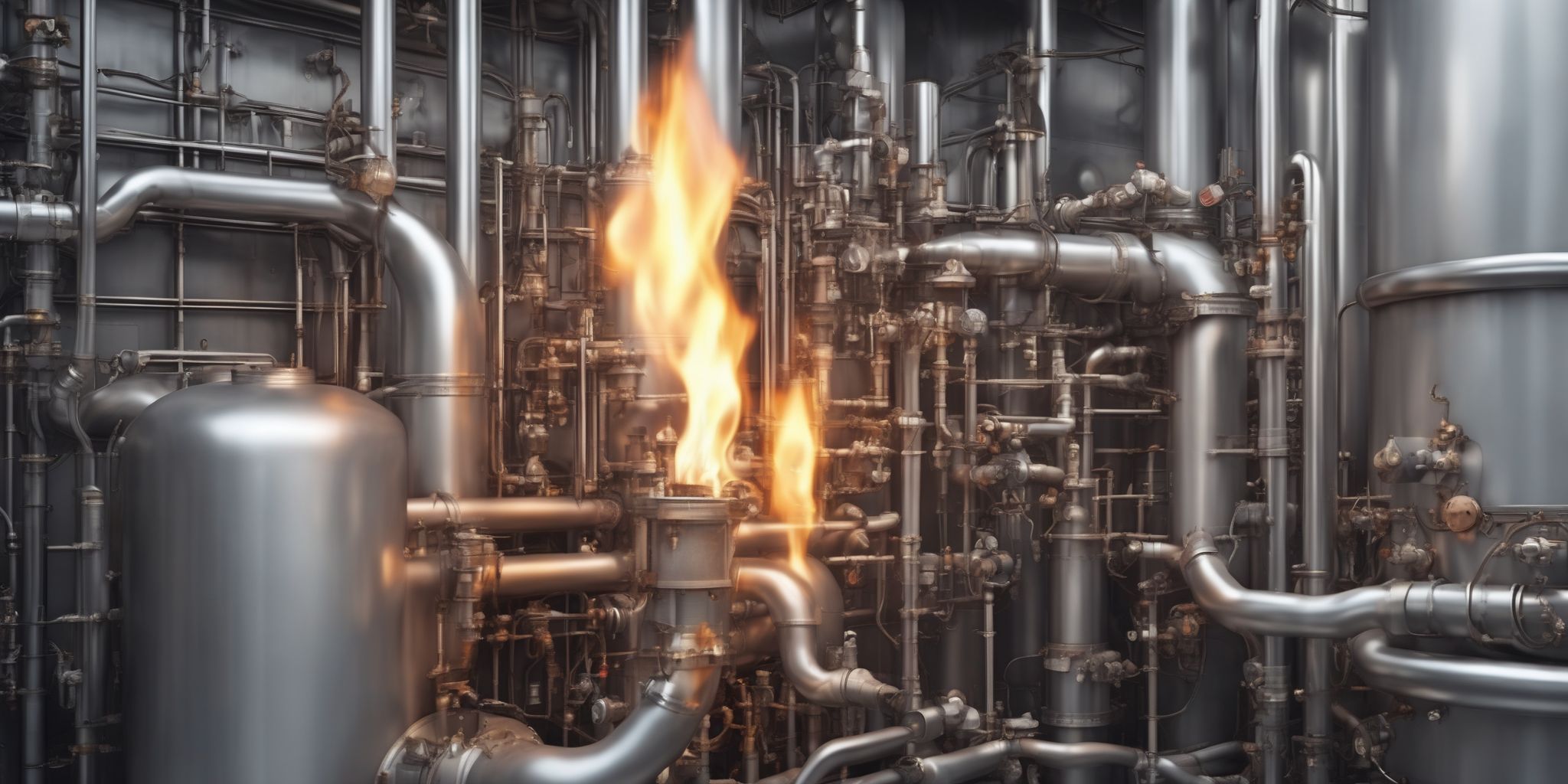 Natural gas  in realistic, photographic style