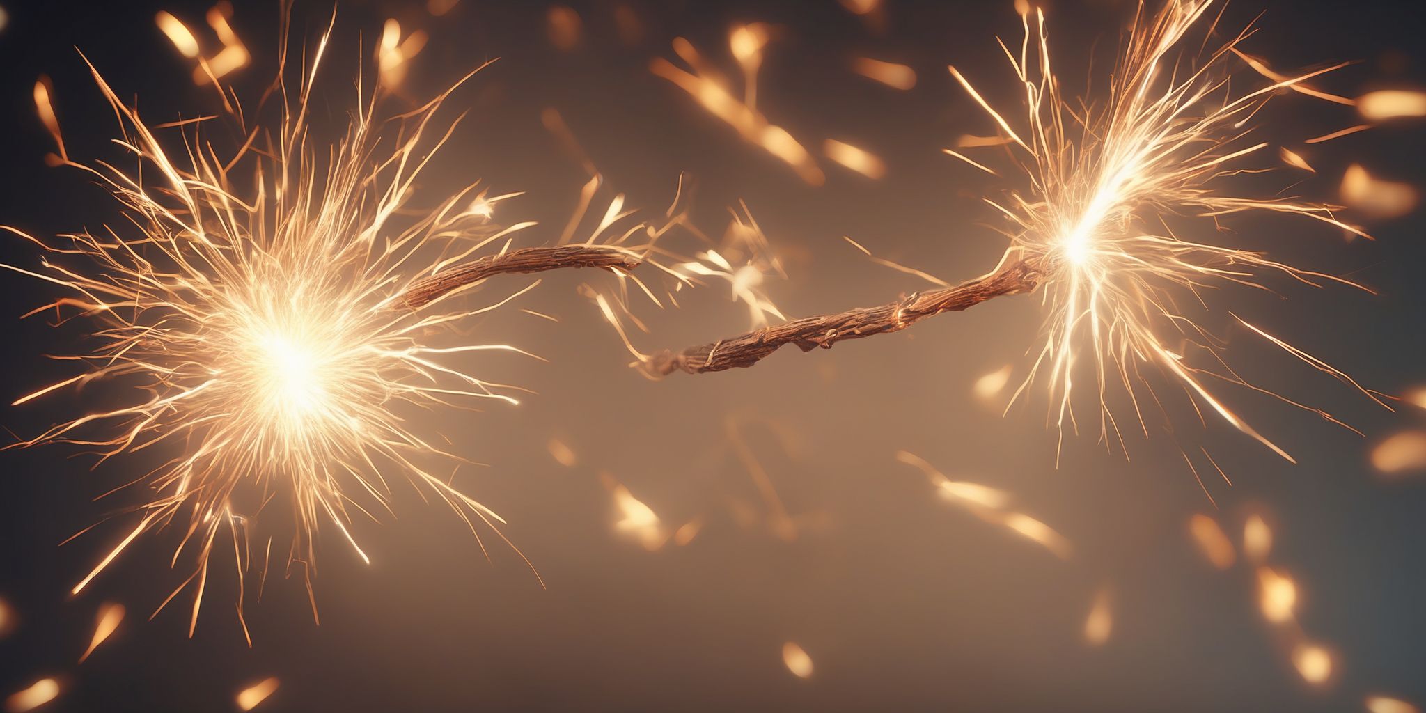 Spark  in realistic, photographic style