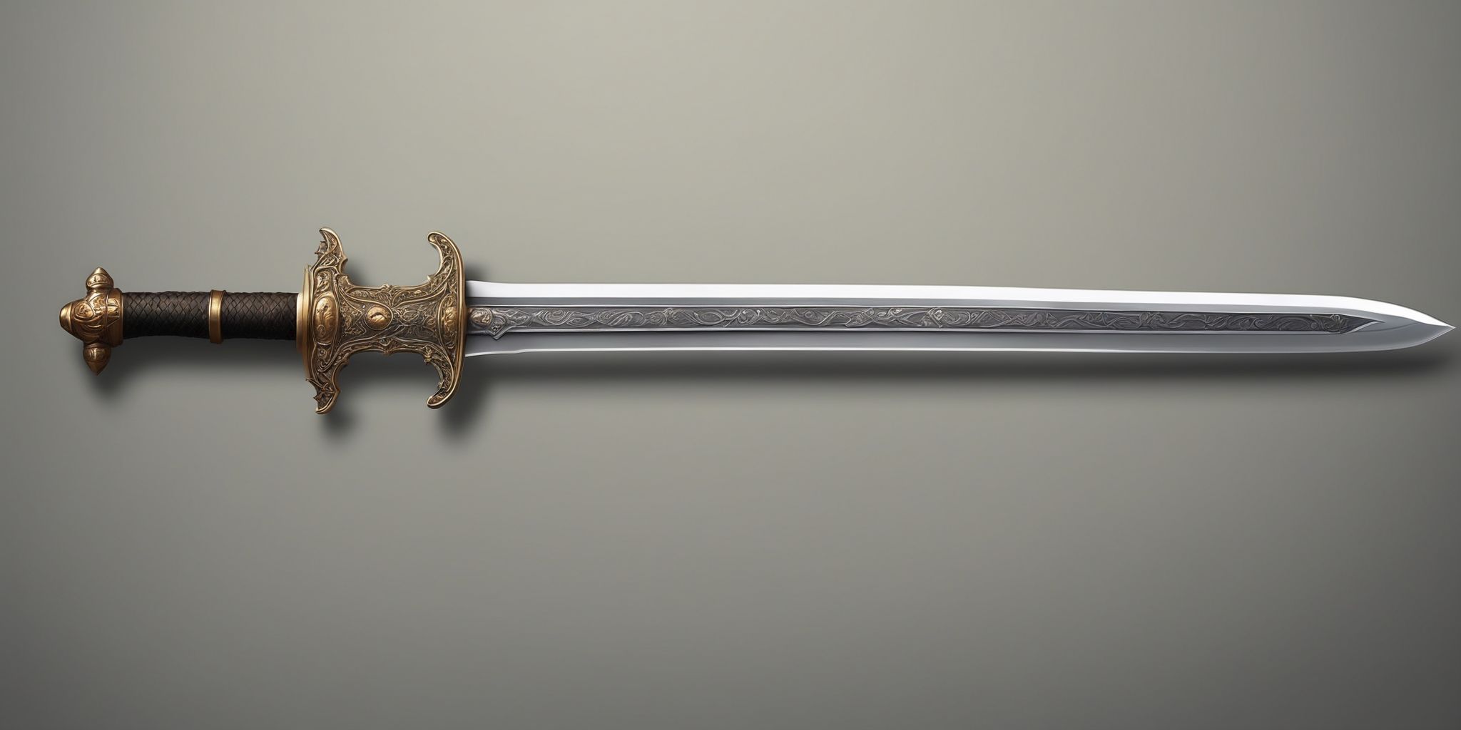 Sword  in realistic, photographic style