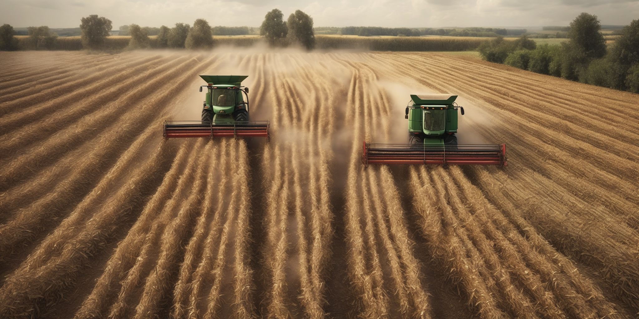 Harvest  in realistic, photographic style