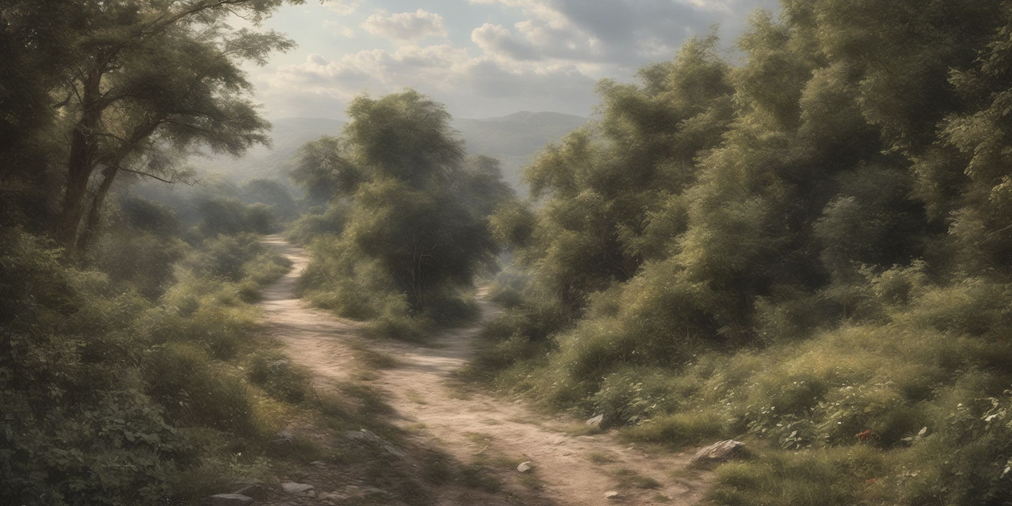 Shortcut  in realistic, photographic style