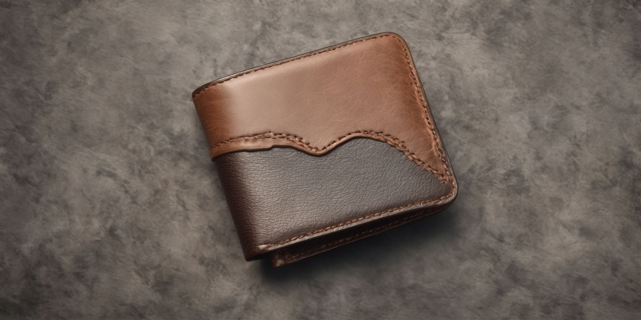 Wallet  in realistic, photographic style