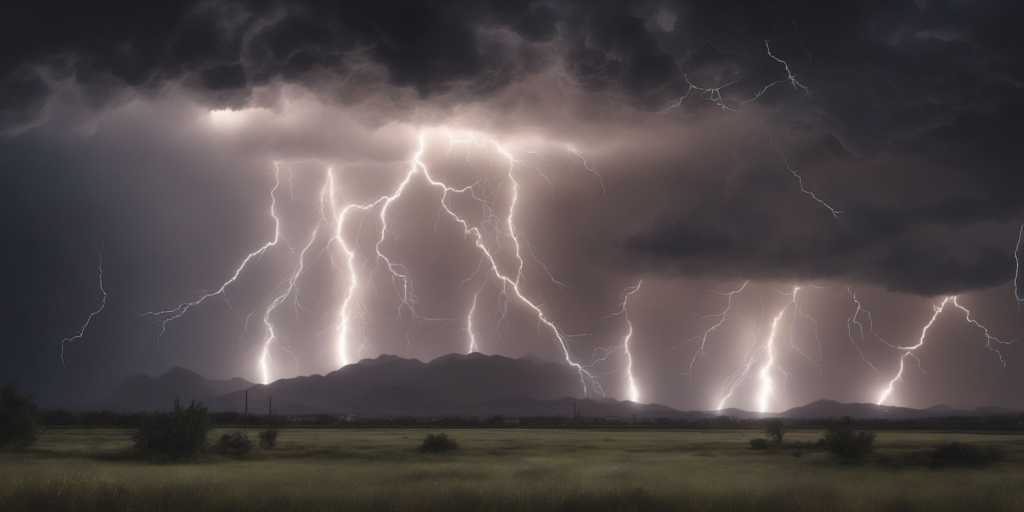 Lightning  in realistic, photographic style
