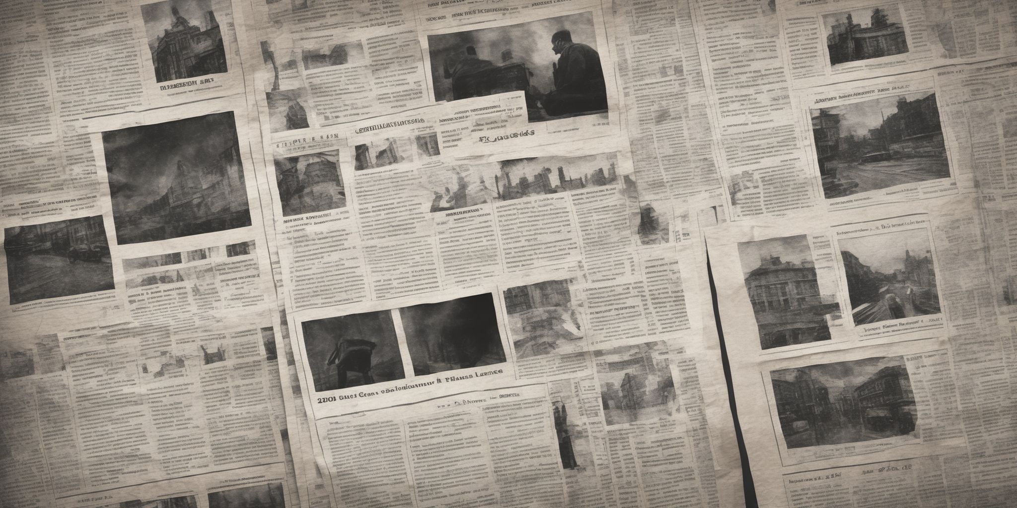 Newspaper  in realistic, photographic style