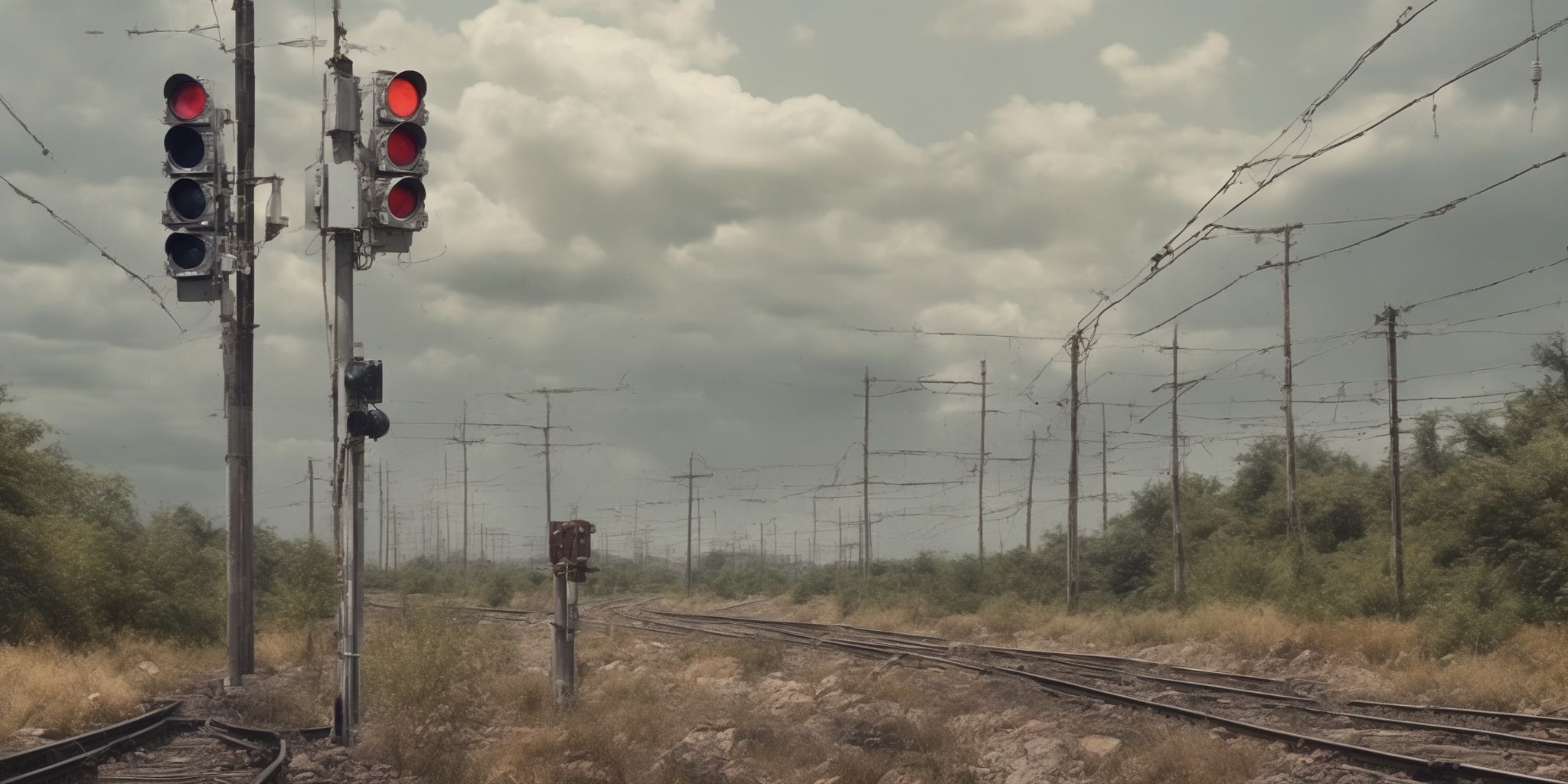 Signal  in realistic, photographic style