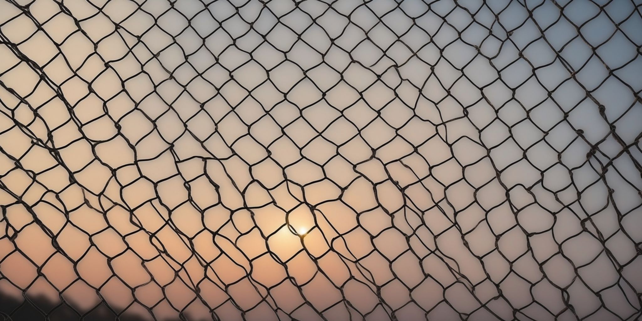 Safety net  in realistic, photographic style