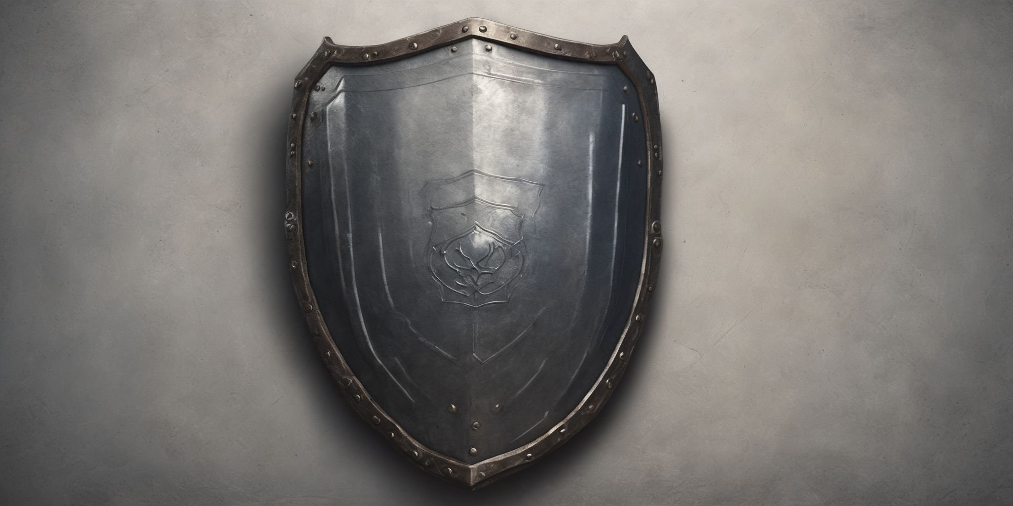 Shield  in realistic, photographic style