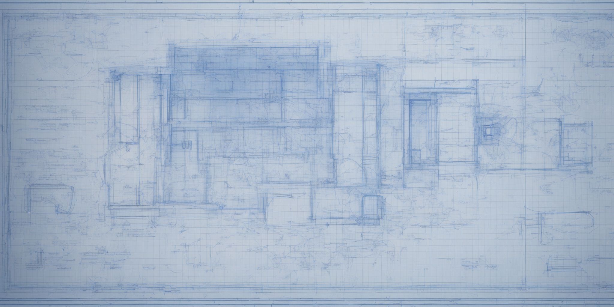 Blueprint  in realistic, photographic style