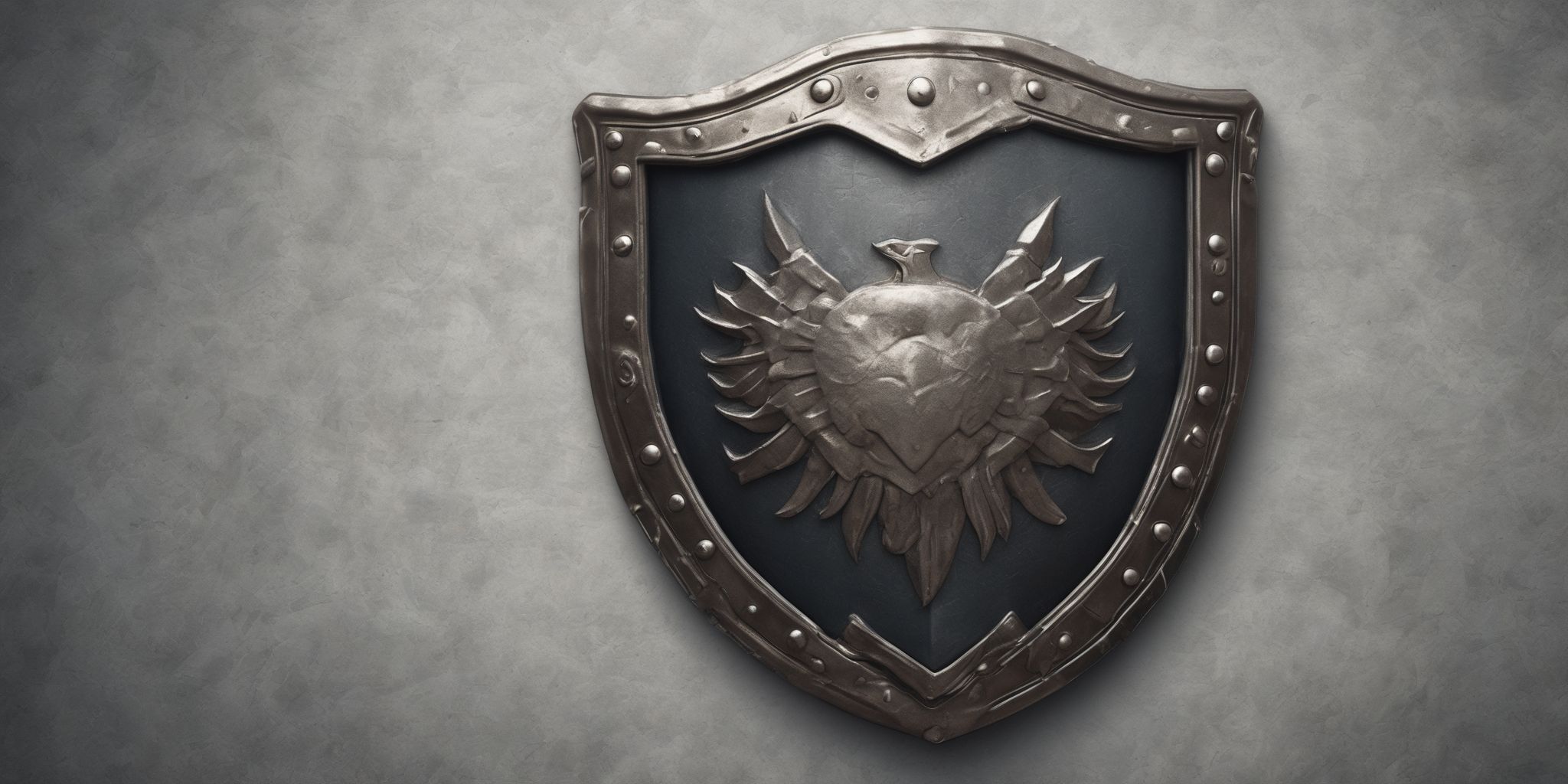 Shield  in realistic, photographic style