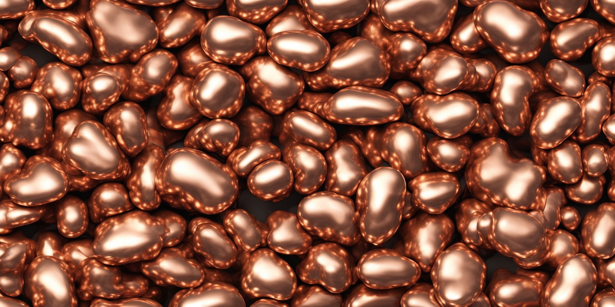 Copper  in realistic, photographic style