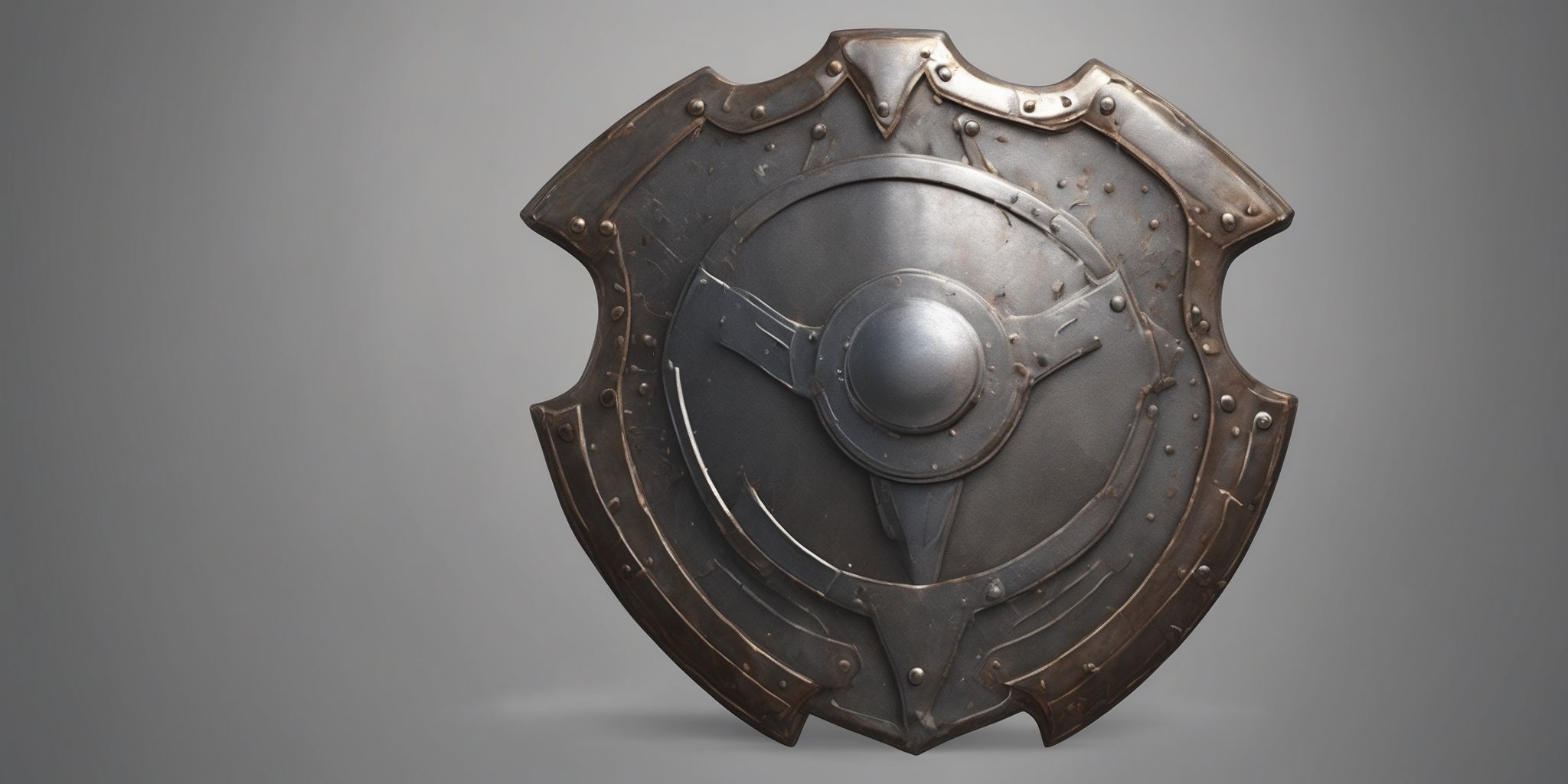 Shield  in realistic, photographic style