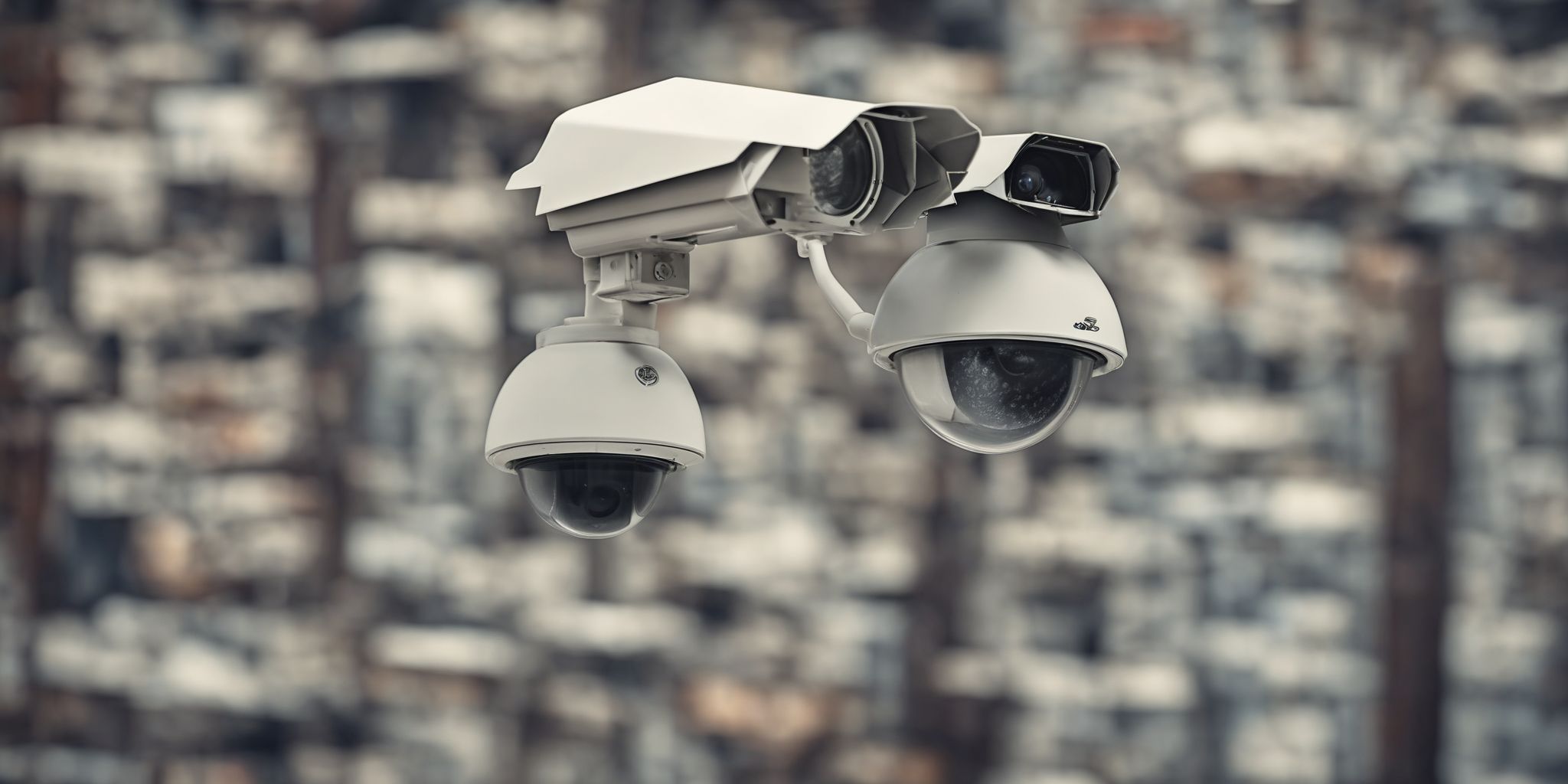 Surveillance  in realistic, photographic style
