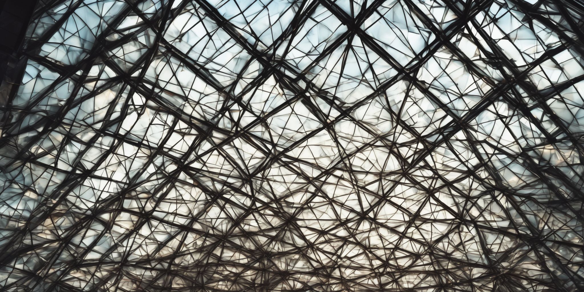 Glass ceiling  in realistic, photographic style