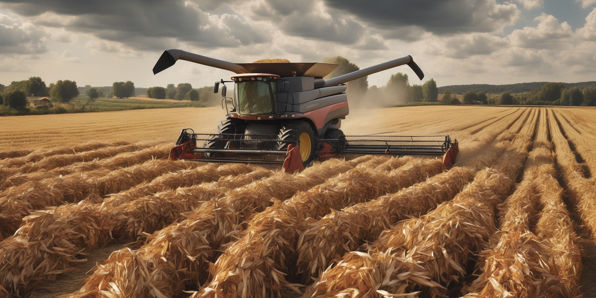 Harvest  in realistic, photographic style