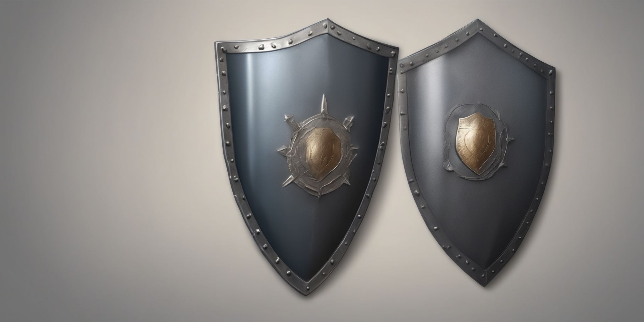Shield  in realistic, photographic style
