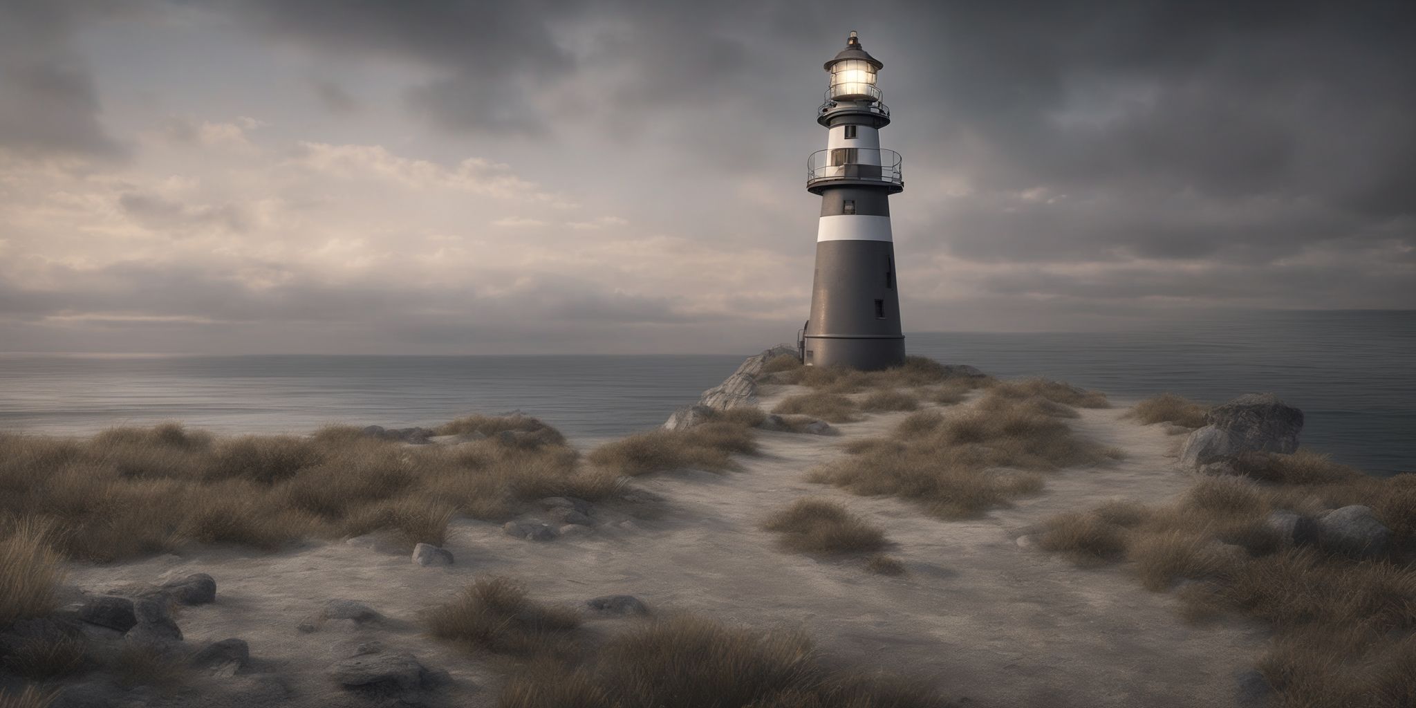 Beacon  in realistic, photographic style