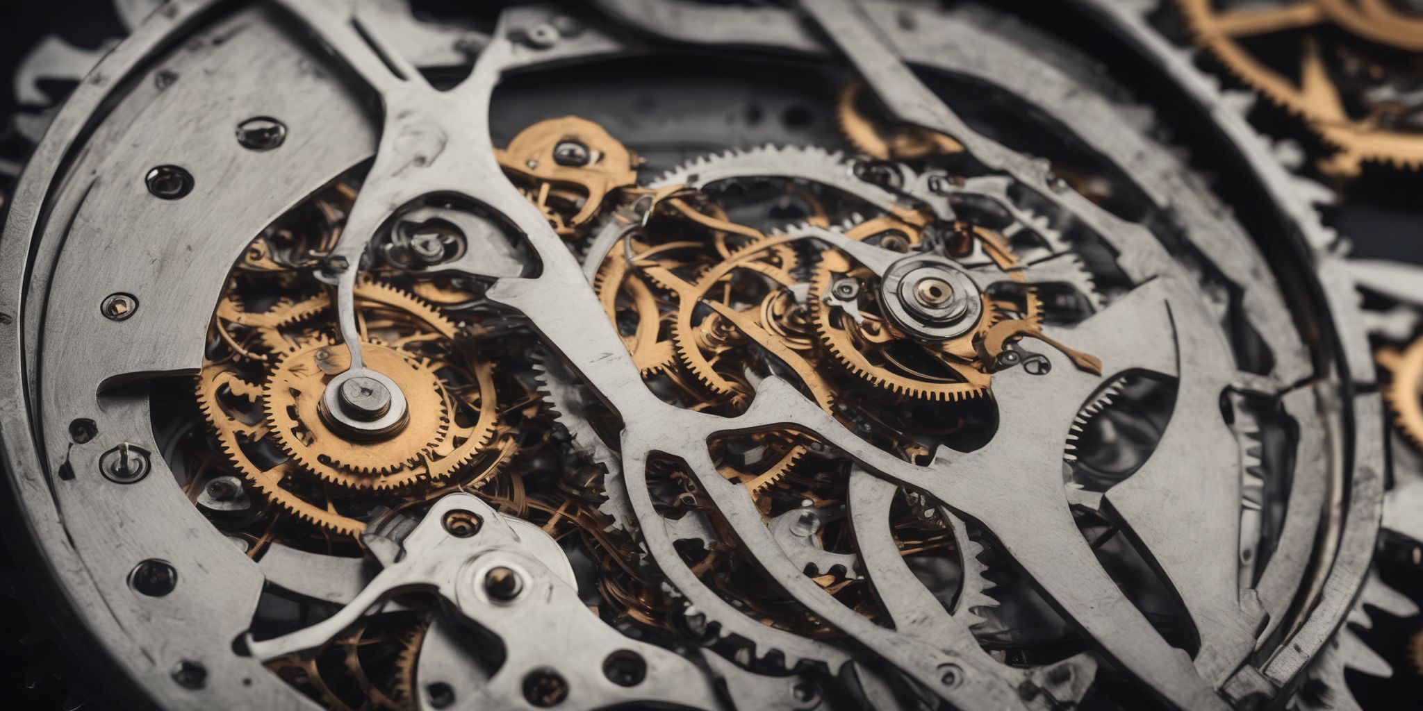 Clockwork  in realistic, photographic style