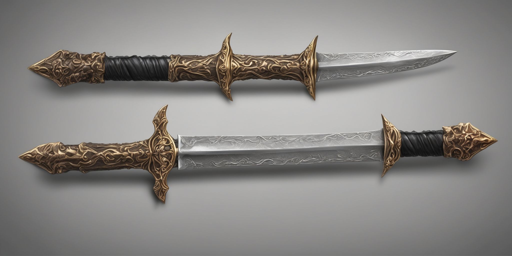 Dagger  in realistic, photographic style