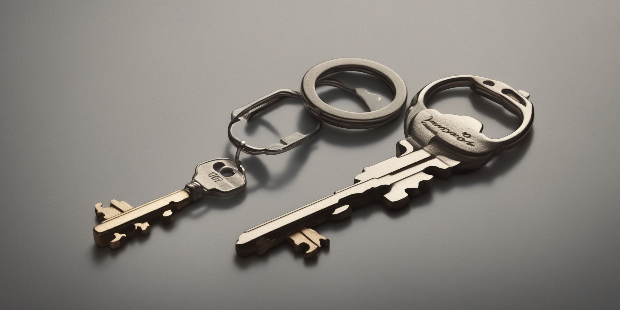 Key  in realistic, photographic style