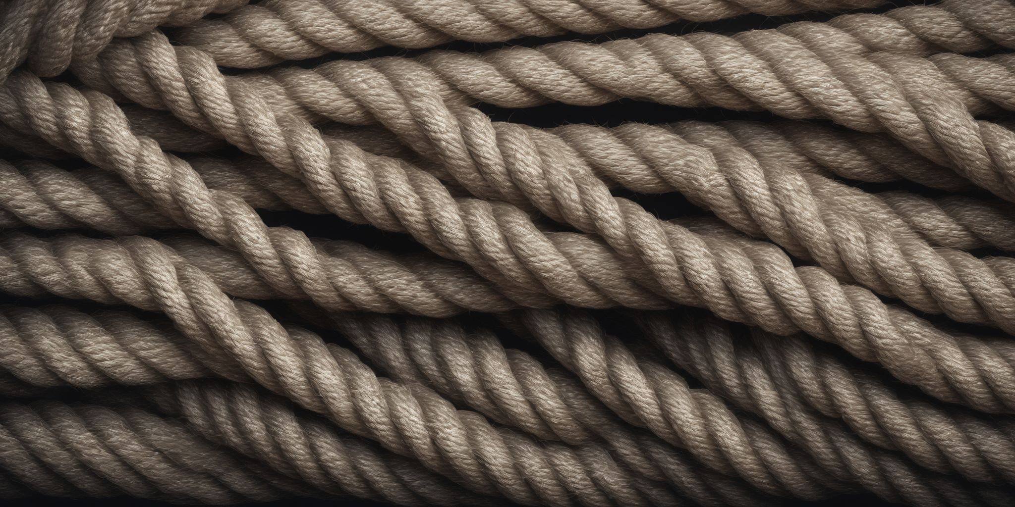 Rope  in realistic, photographic style