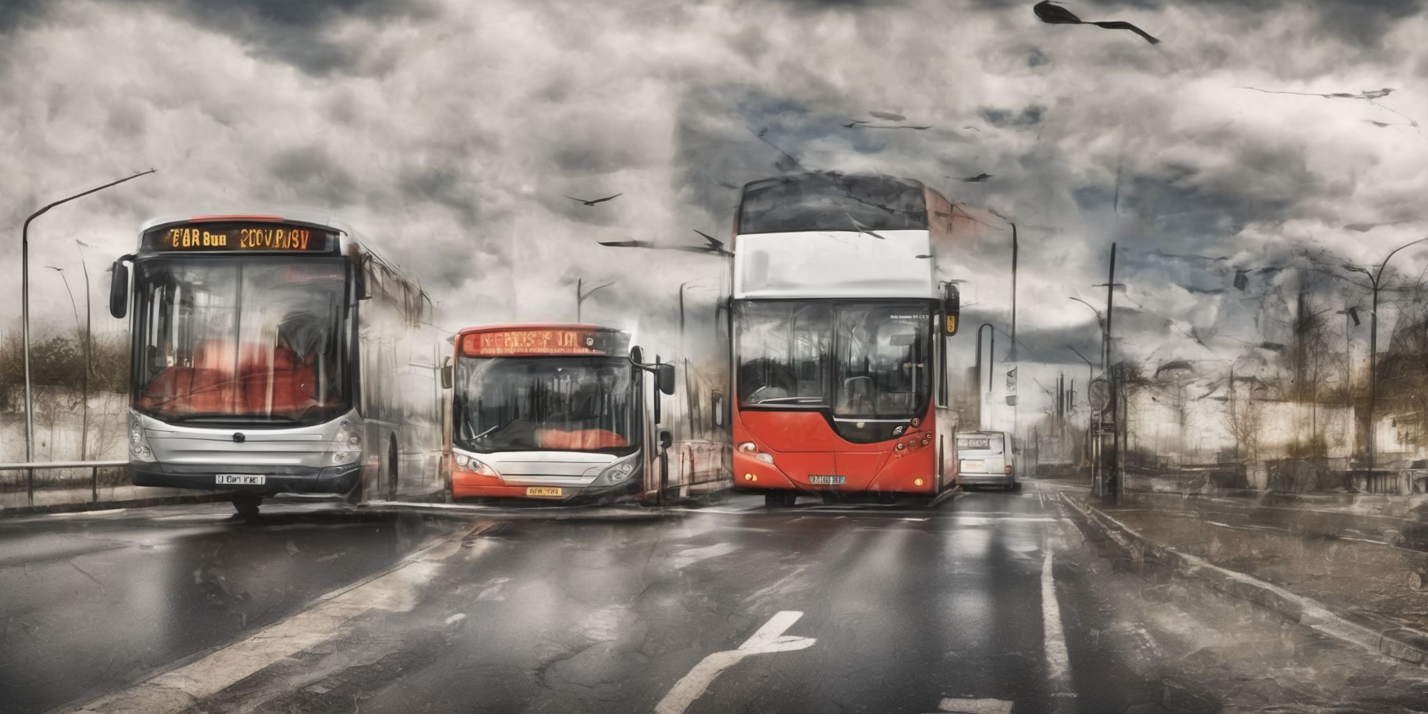 Bus pass  in realistic, photographic style