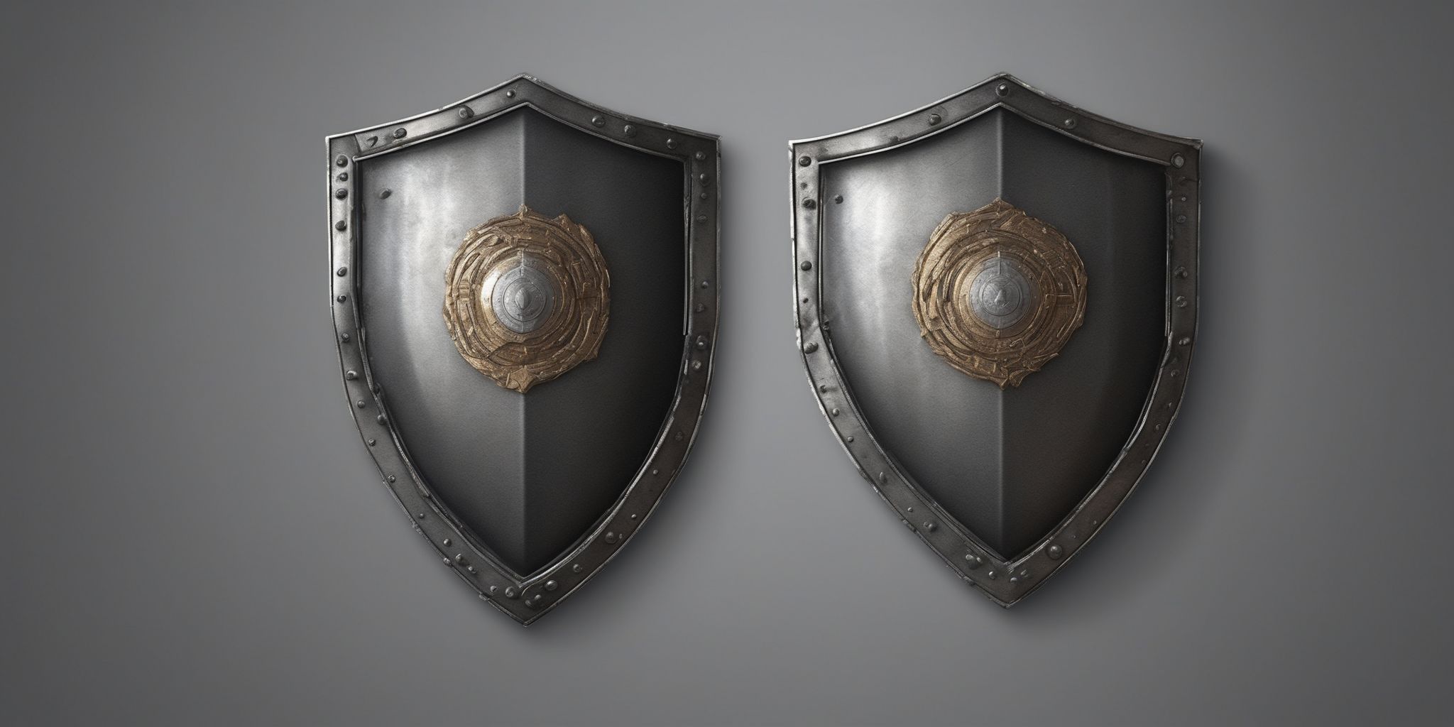 Shield  in realistic, photographic style