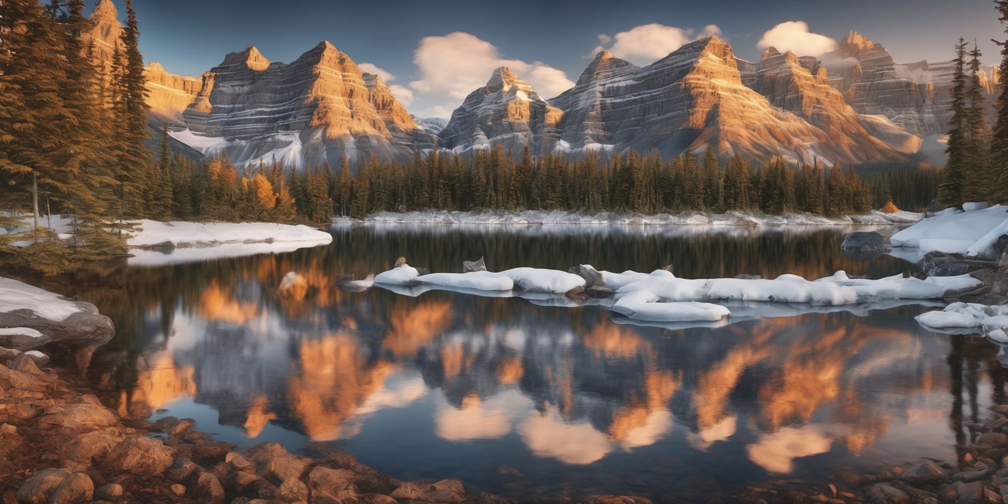 Canada  in realistic, photographic style