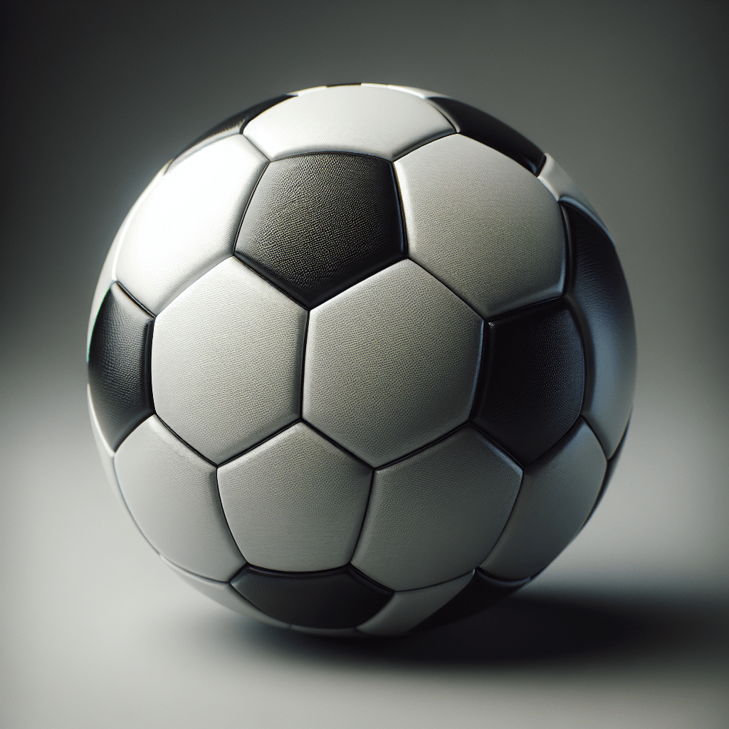 Soccer ball  in realistic, photographic style
