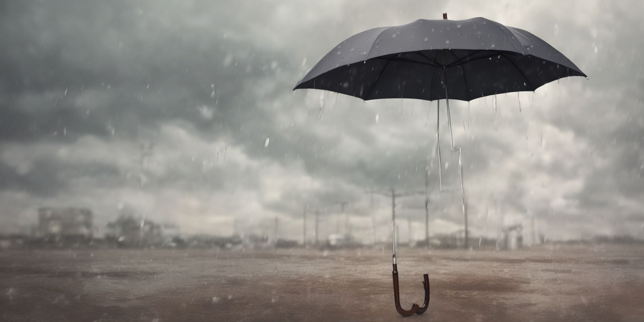 Umbrella  in realistic, photographic style