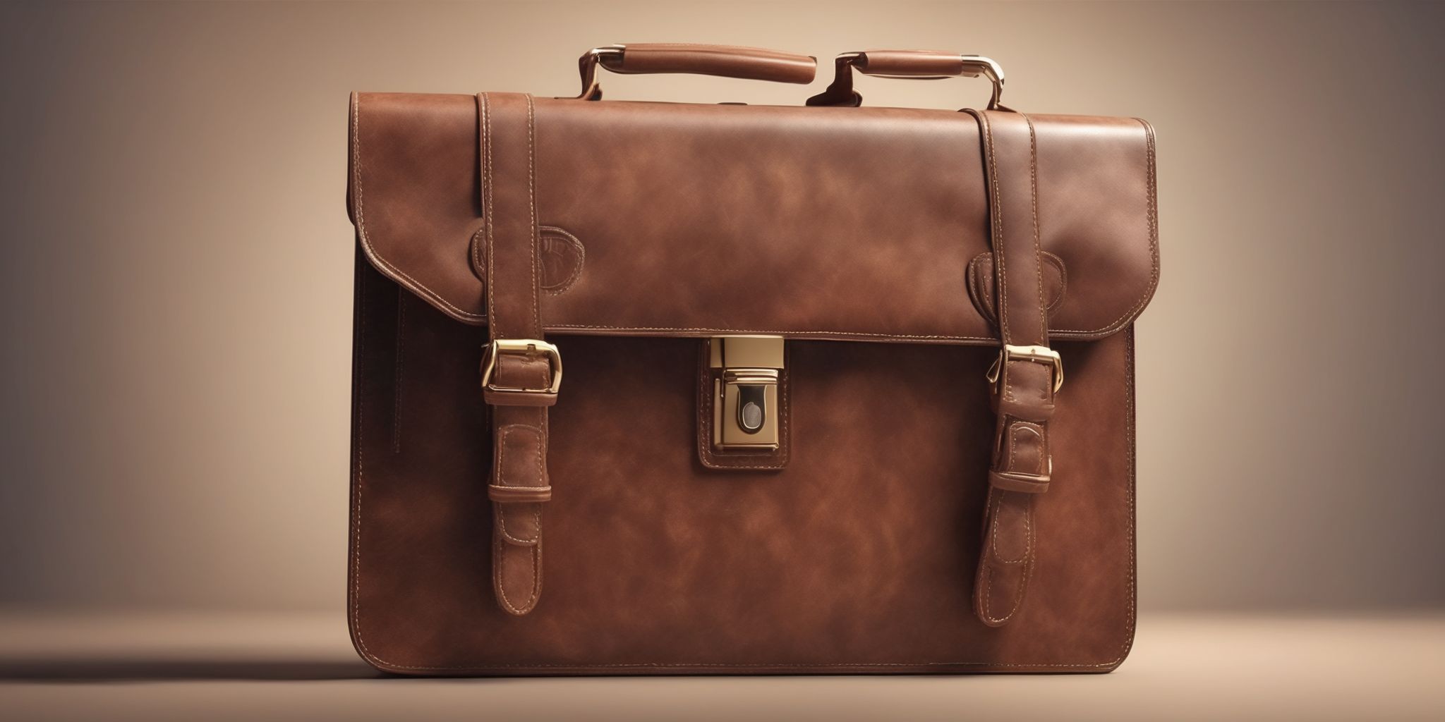 Briefcase  in realistic, photographic style