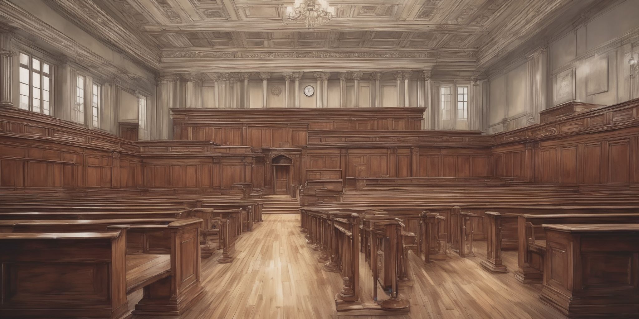 Court  in realistic, photographic style