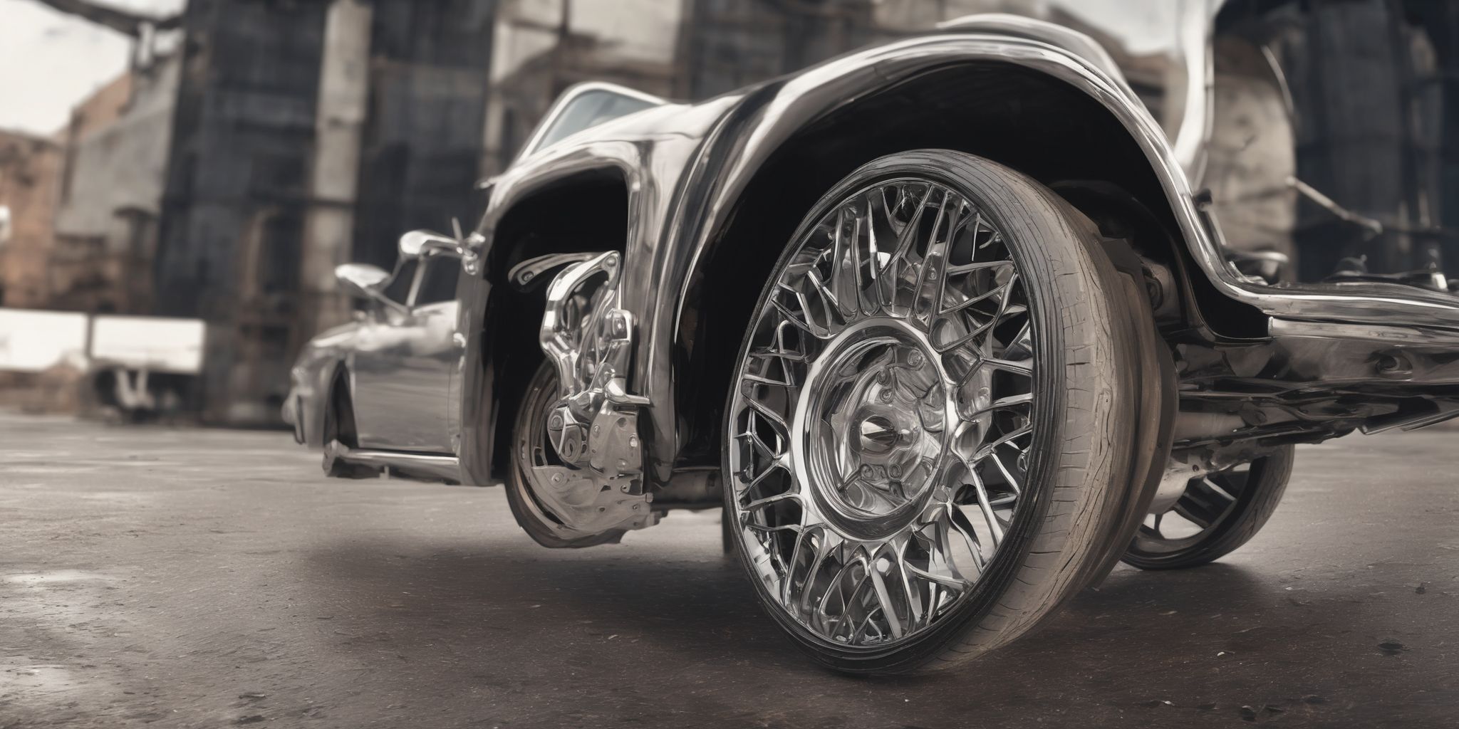 Wheel  in realistic, photographic style