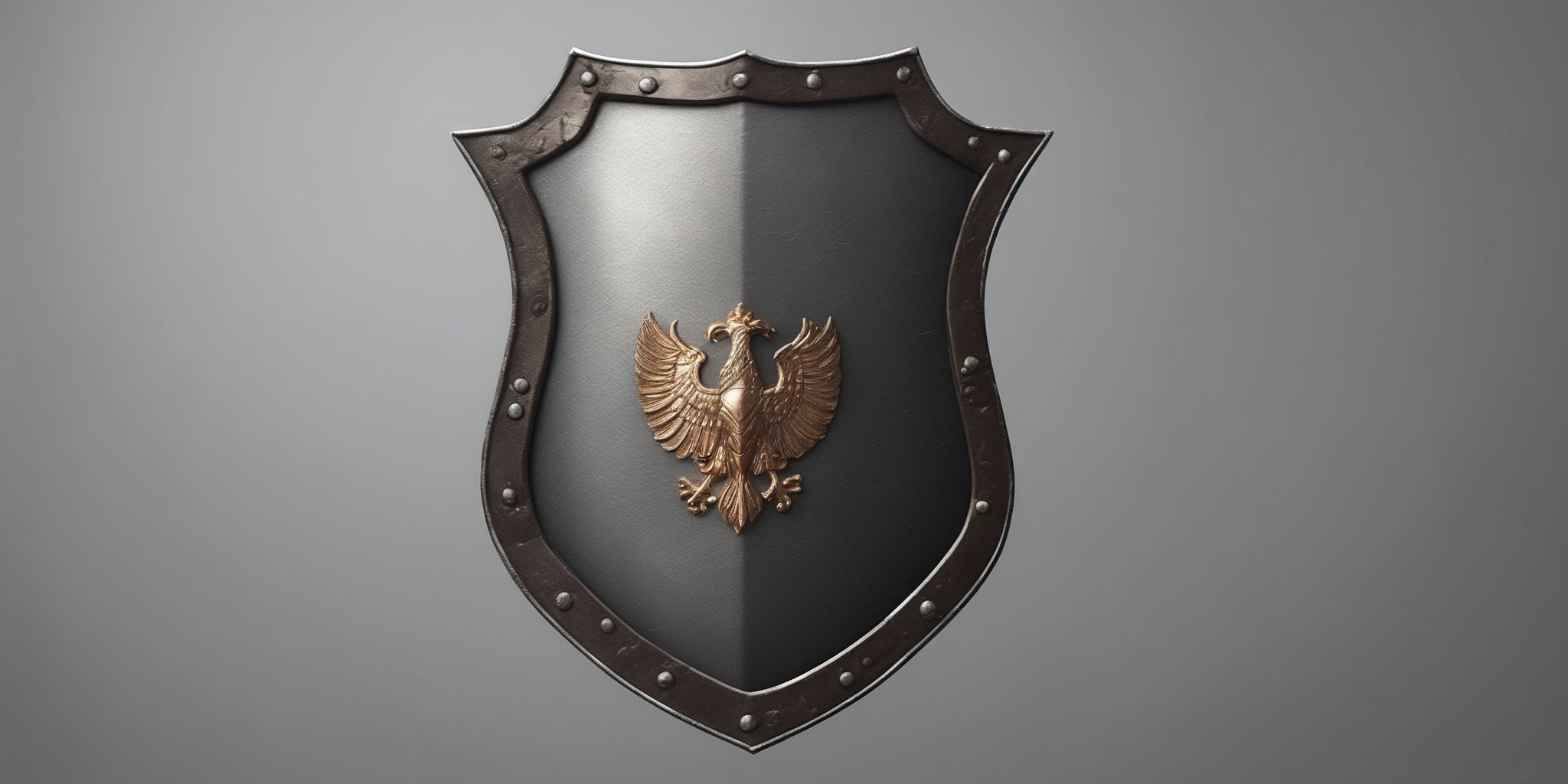 Shield  in realistic, photographic style