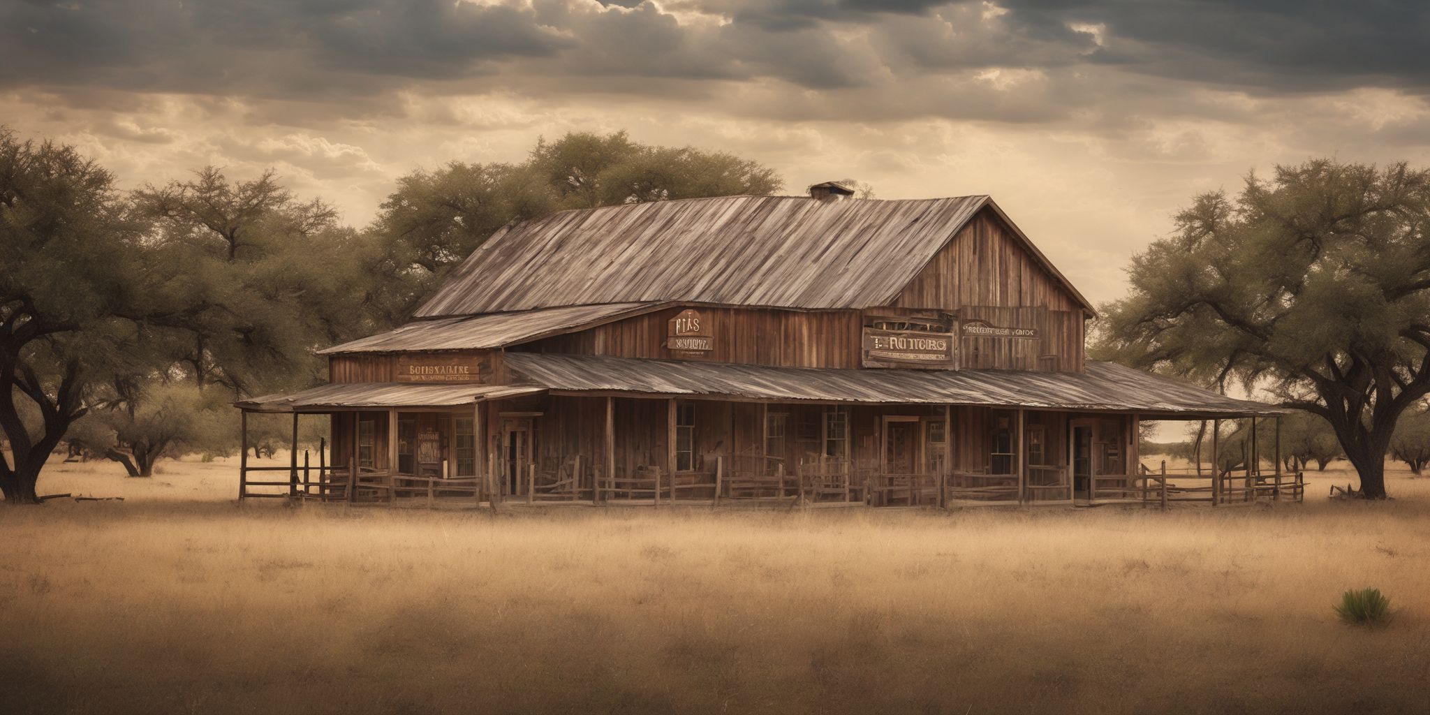 Credit Unions Texas: Ranch  in realistic, photographic style