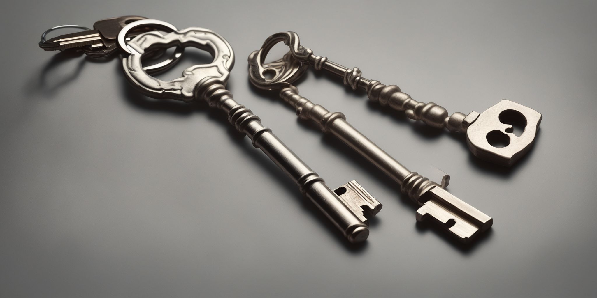 Key  in realistic, photographic style