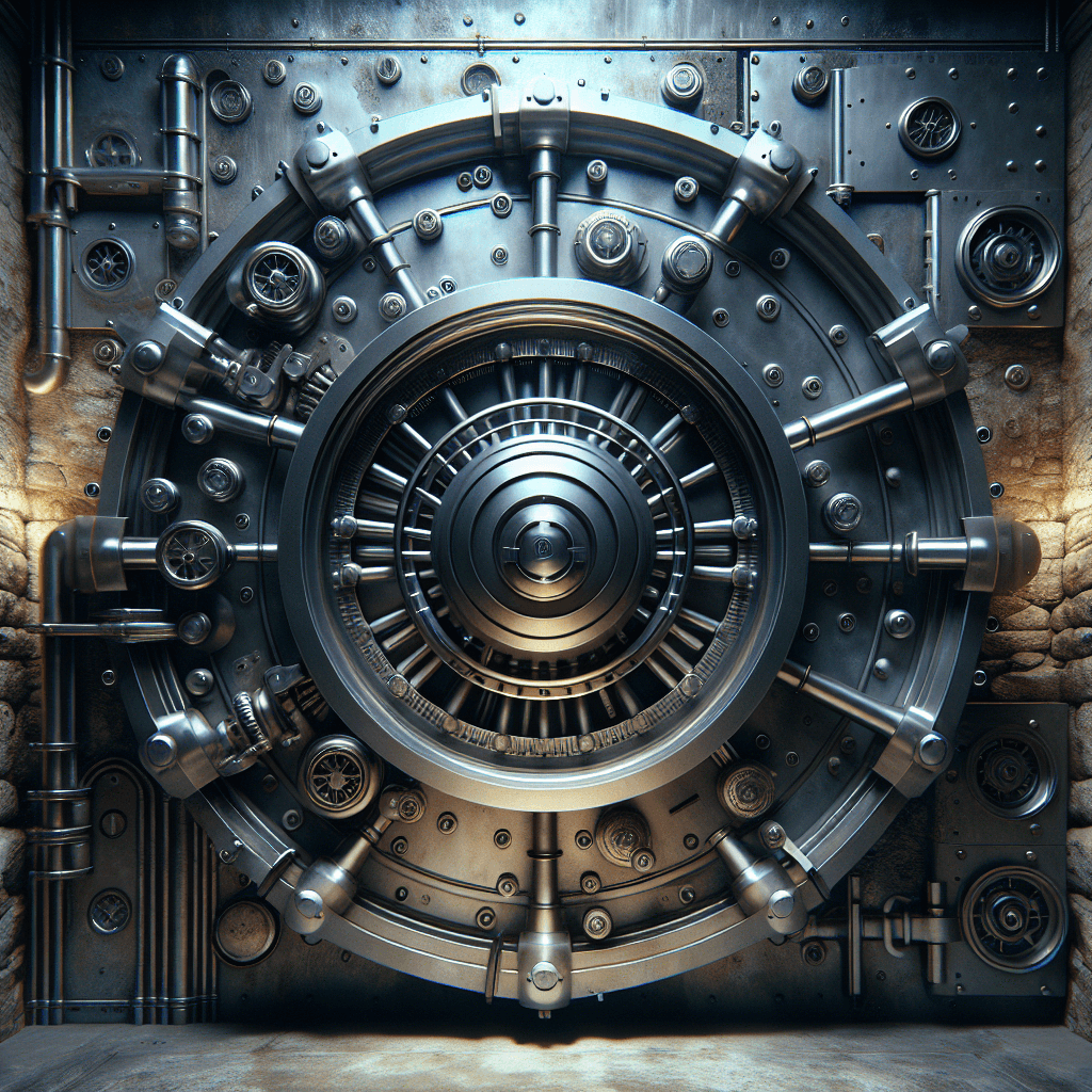 Vault  in realistic, photographic style