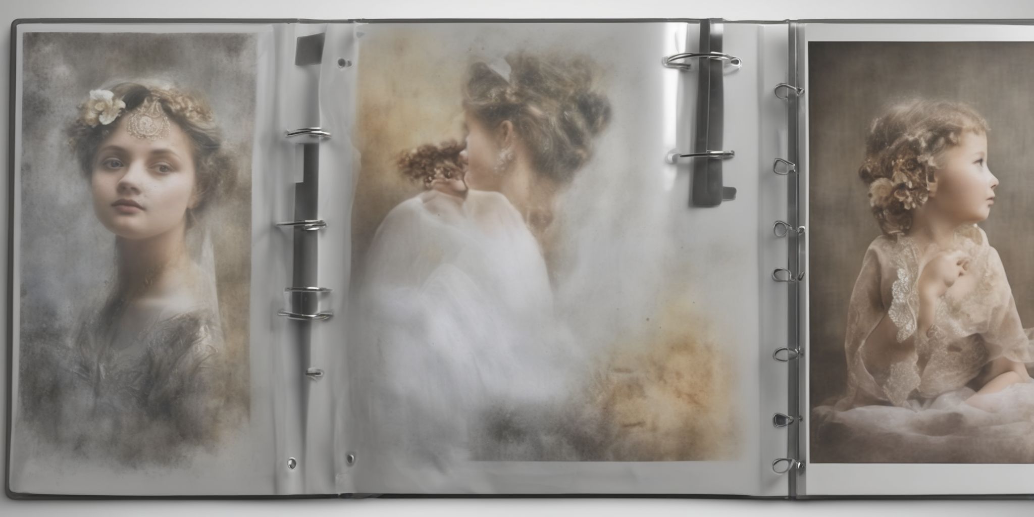 Binder  in realistic, photographic style