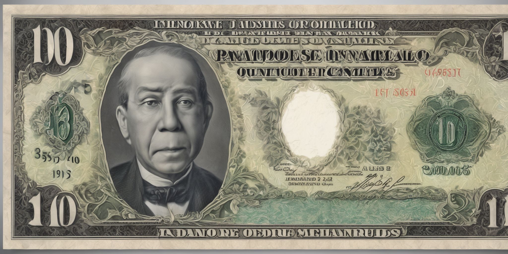 Banknote  in realistic, photographic style