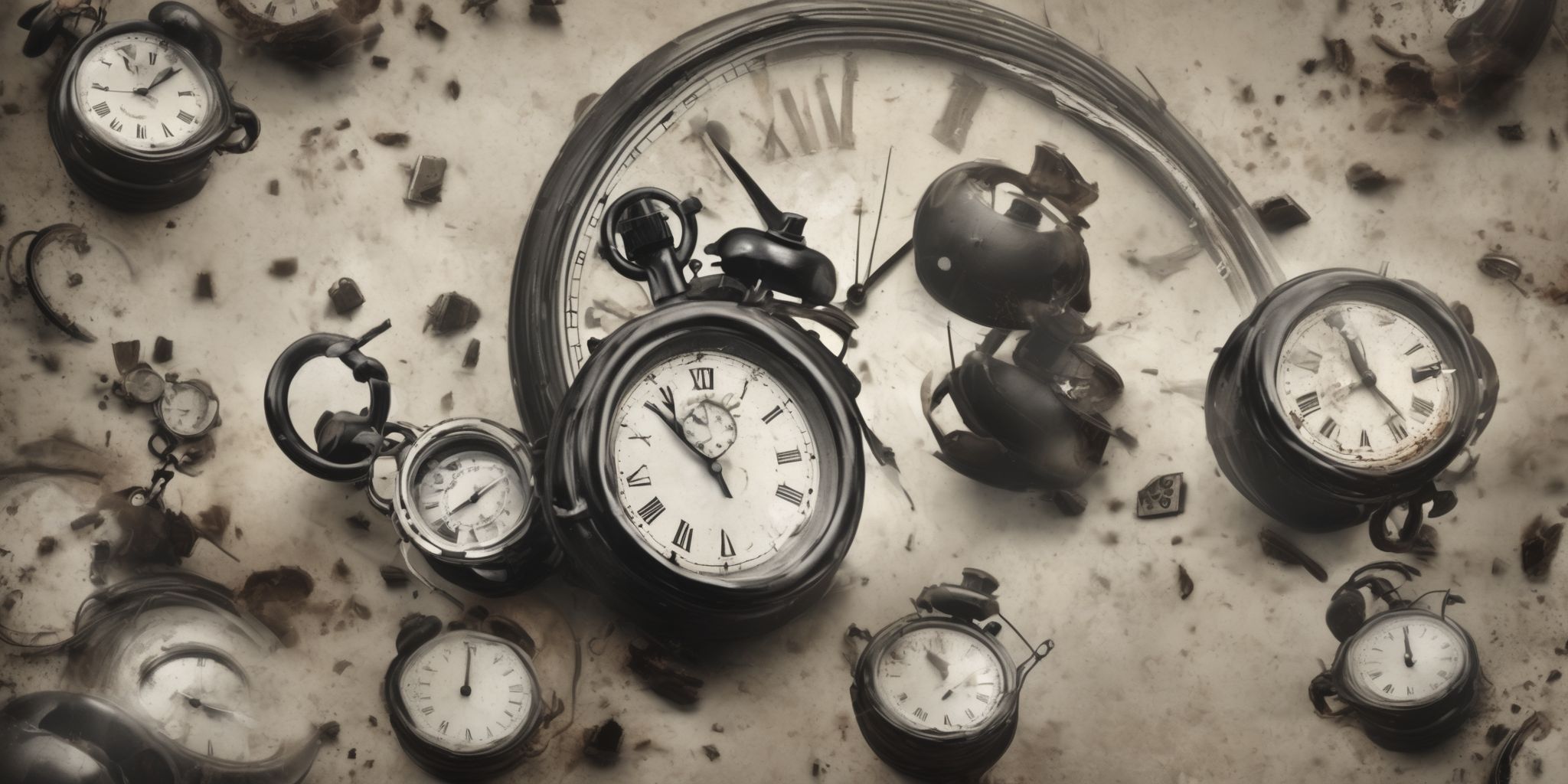 Ticking time bomb  in realistic, photographic style