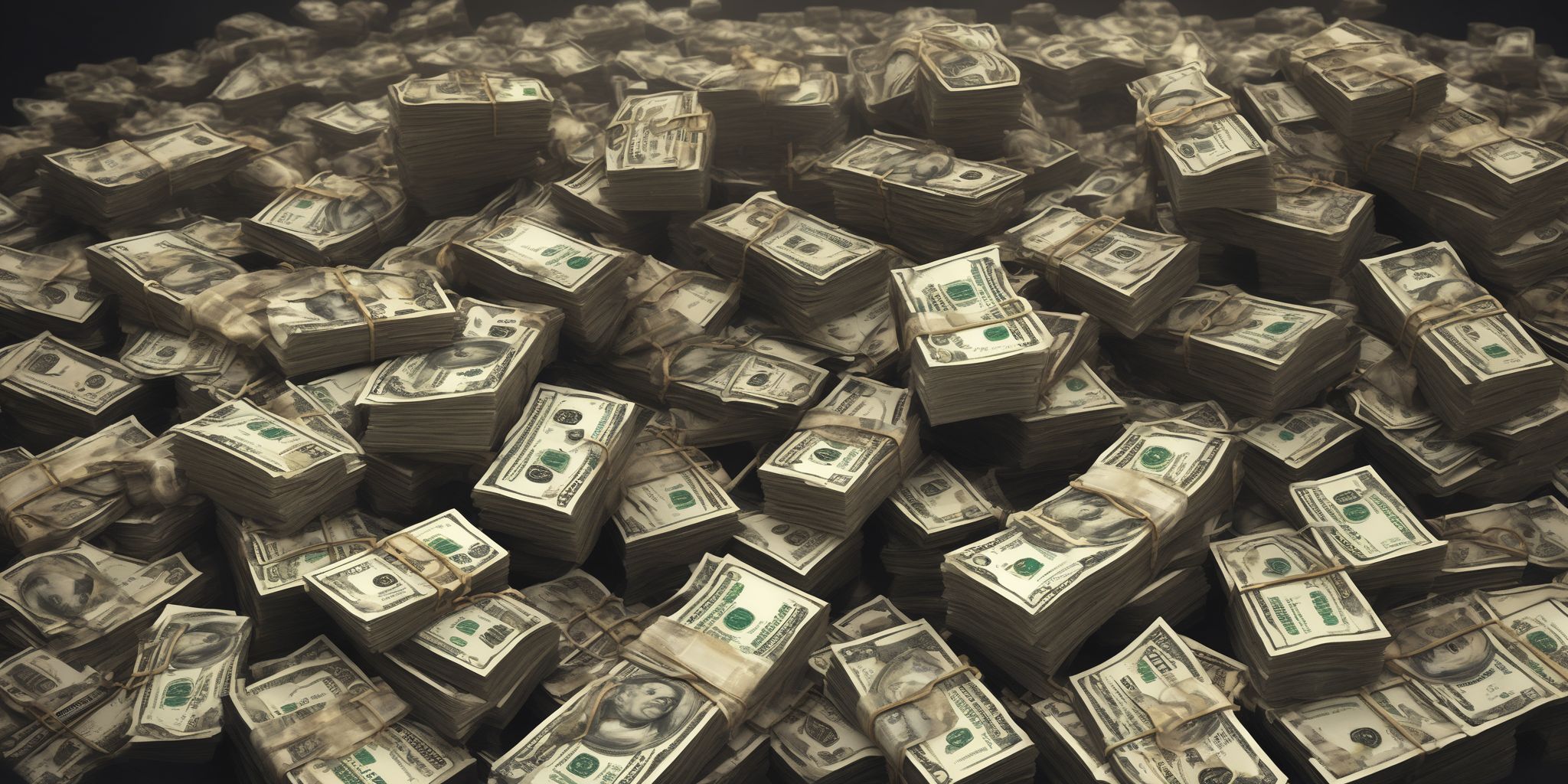 Money pit  in realistic, photographic style