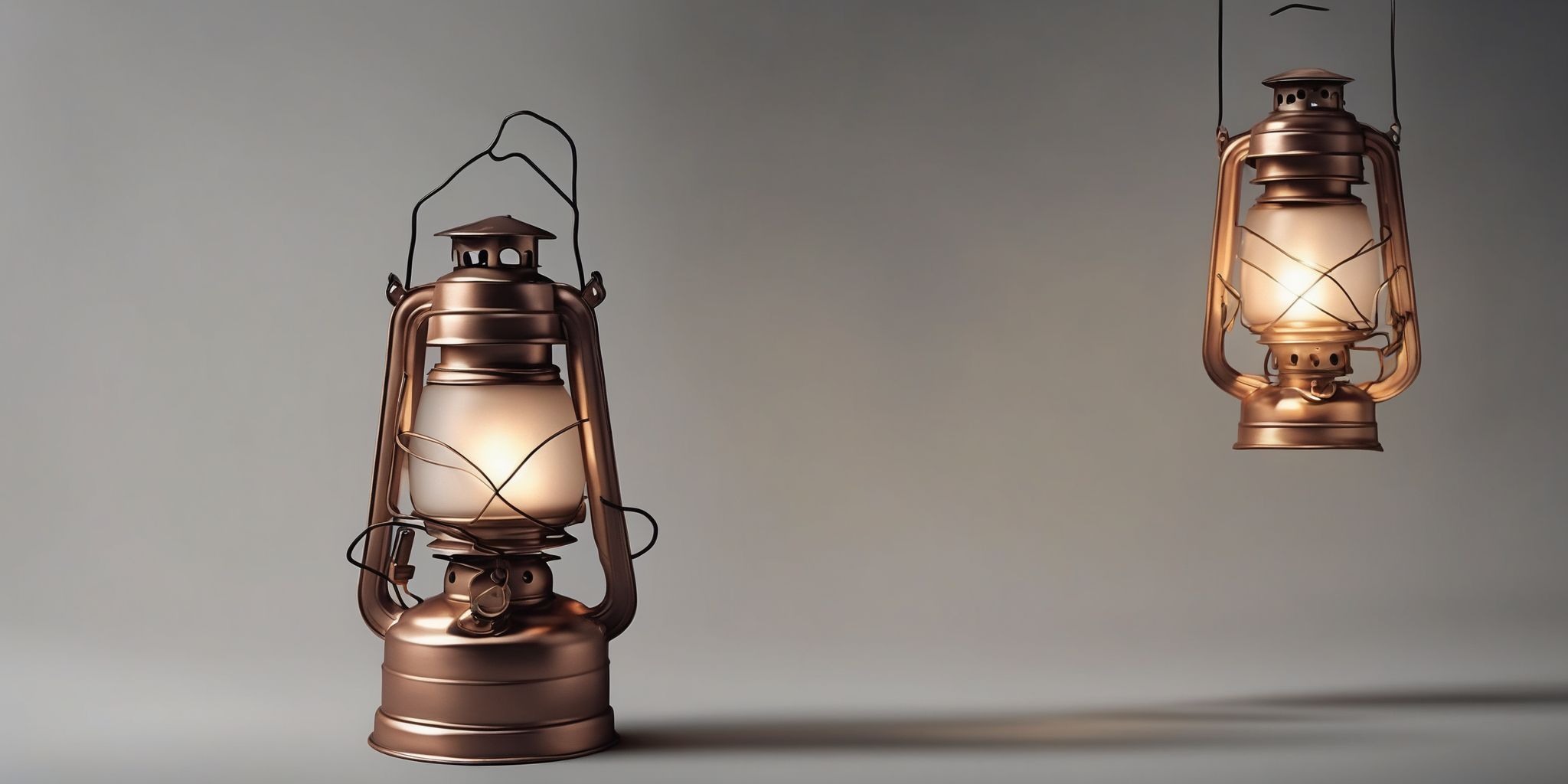 Lantern  in realistic, photographic style