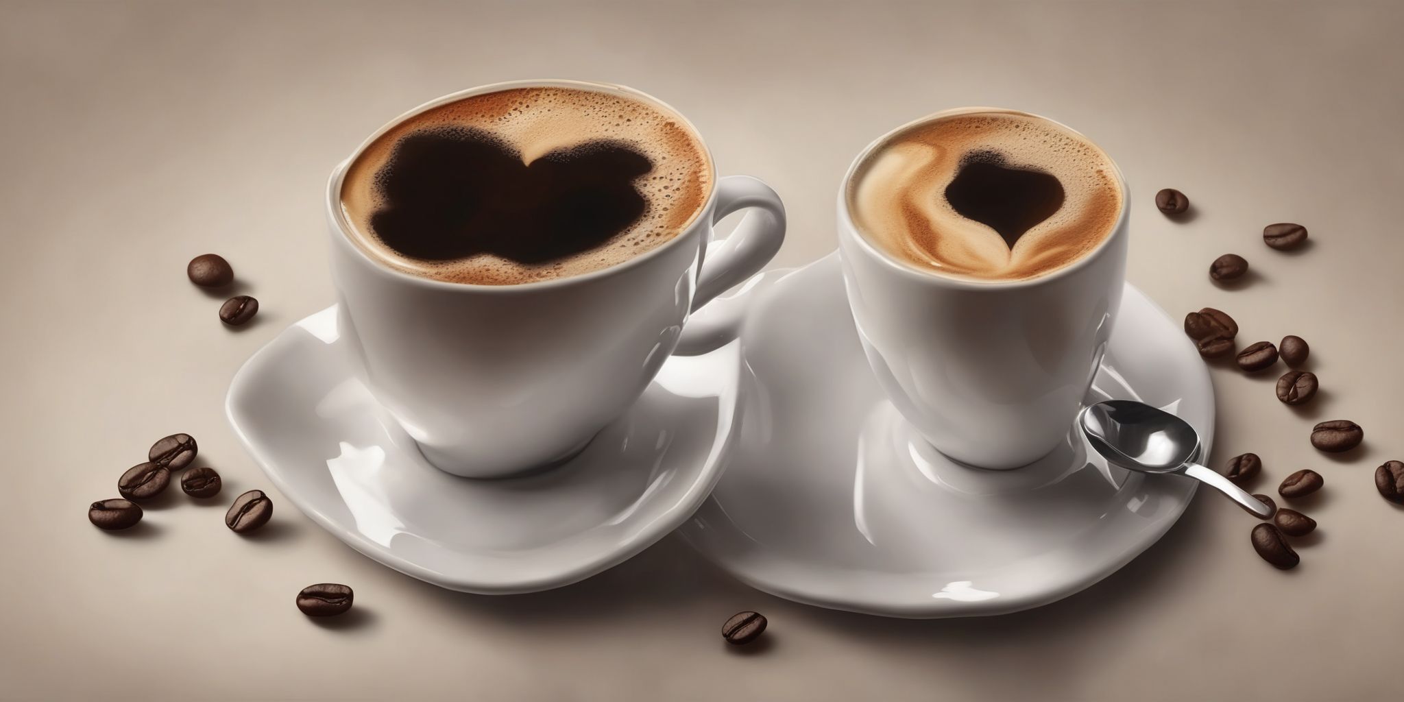 Coffee  in realistic, photographic style