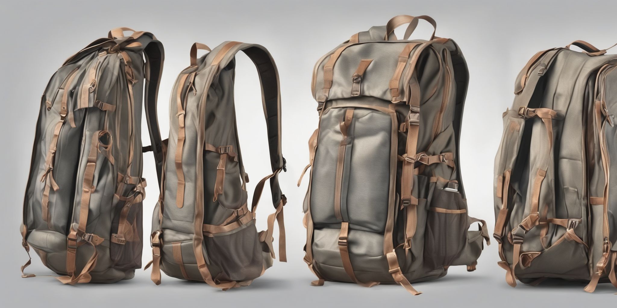 Backpack  in realistic, photographic style