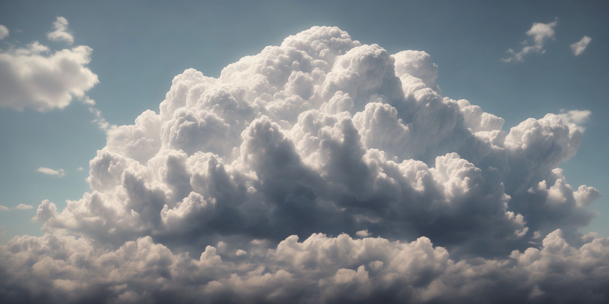 Cloud  in realistic, photographic style
