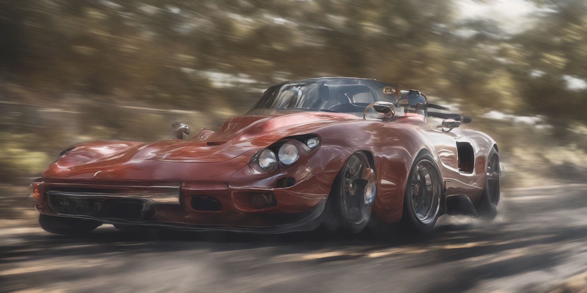 Speed  in realistic, photographic style